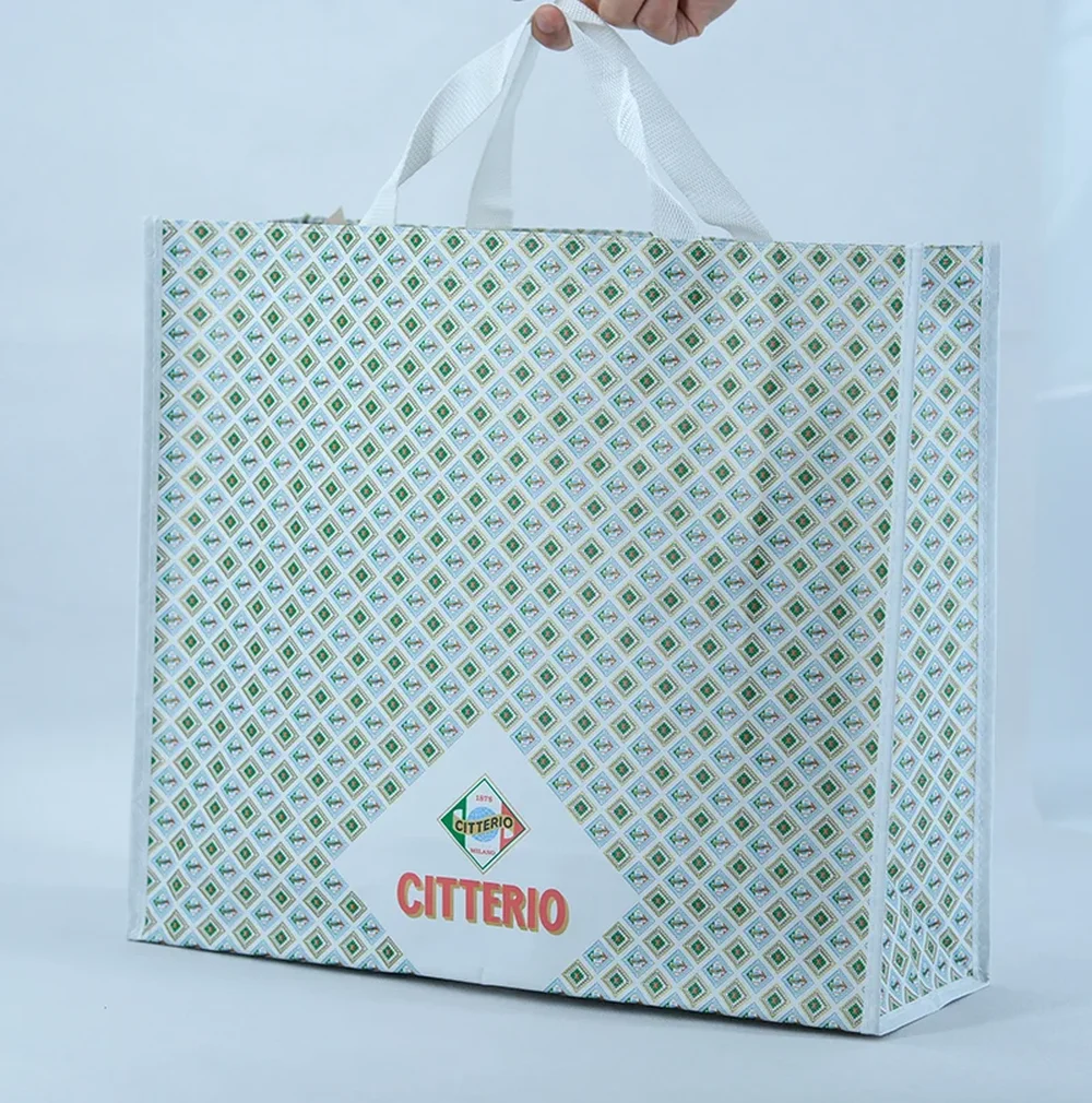 Big pocket Non woven promotion bags for shopping - ADG-1725 - Detail