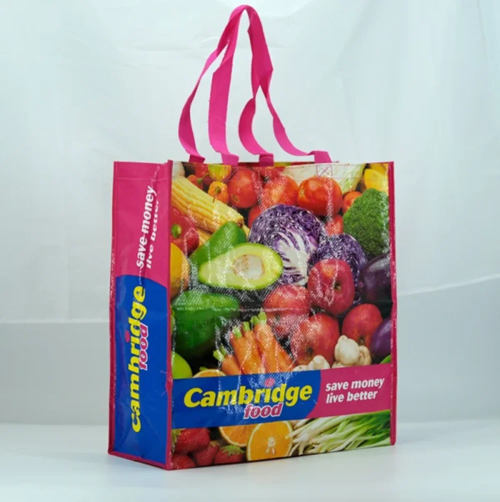 Non Zip Fruit &amp; Veg PP Woven Tote Bag - SP23A003 - Detail